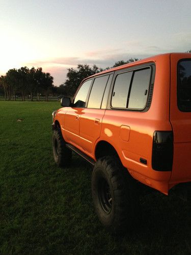 1993 TOYOTA LAND CRUISER 80 SERIES 4X4 LIFTED TIRES LOCKERS AND MORE, image 2