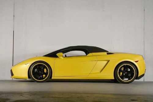 2007 lamborghini gallardo spyder