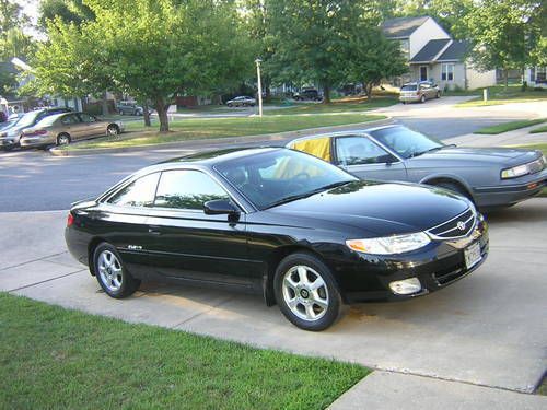 2001 toyota solara sle coupe 2-door *3.0l v6 leather seats 140k well maintained*