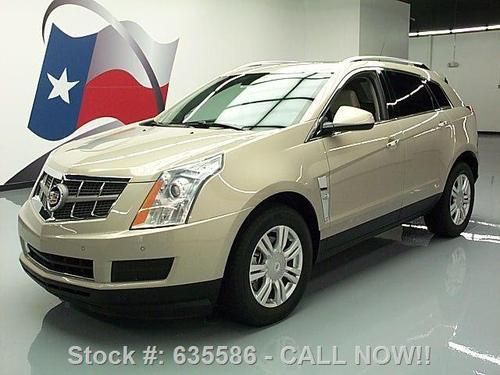 2010 cadillac srx luxury pano sunroof nav rear cam 26k texas direct auto