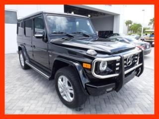 2012 mercedes-benz g-class g550 4matic black low miles