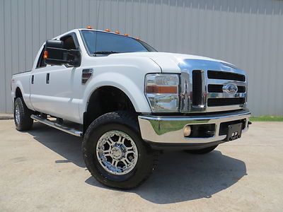 08 f250 xlt (6.4) power-stroke (650+torque) lifted new-tires swb 4x4 carafx tx !