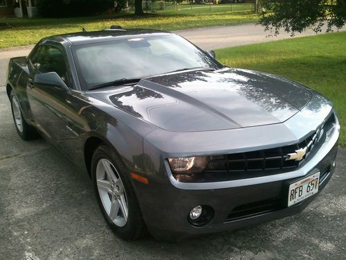 2010 chevrolet camaro 2lt coupe 2-door 3.6l gray