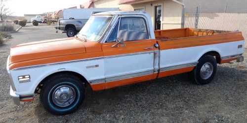 1971 chevrolet cheyenne c-10 1/2 ton pickup-ac,ps,350,at-- arizona rustfree