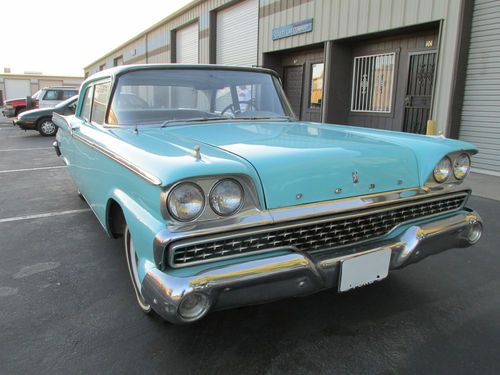 1959 ford custom 300 tudor sedan 2 door nice- california car