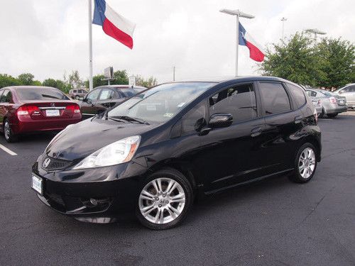 2009 honda fit sport navigation hatchback 1.5l automatic 1 owner joe281323-3305