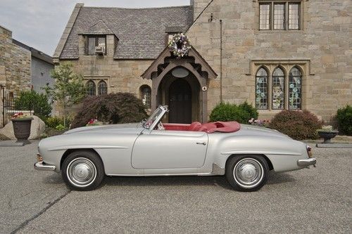 1962 mercedes-benz sl-class, 120 gross hp.1,9l straight-four sohs engine, rare!!