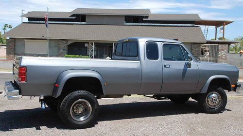 1992 dodge 3500 w350 4x4 ext cab cummins diesel