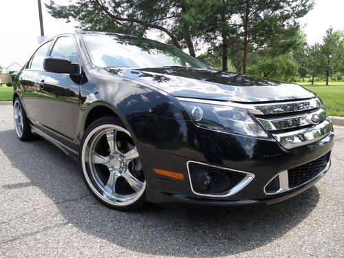 2010 ford fusion sport/ no reserve/ low miles/sunroof/ leather /no reserve