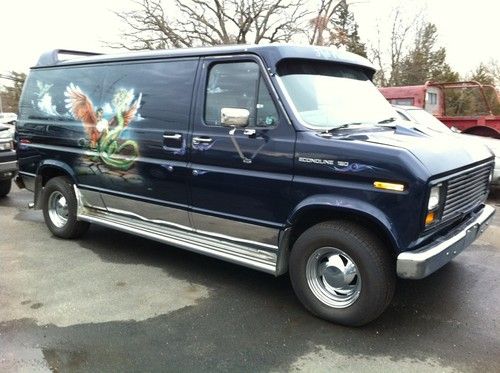 Custom 85 ford e 150 van  fromer show van  easy project