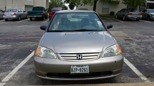 2001 honda civic lx sedan 4-door 1.7l