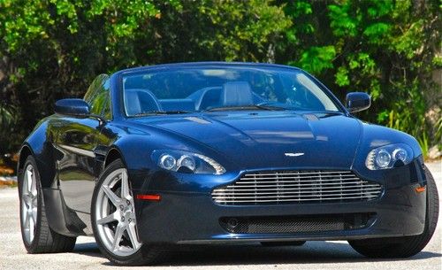 2008 aston martin v8 vantage 2dr convertible 6-speed sportshift, 30,264 miles