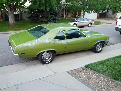 1970 Nova, SS clone project, 396 eng. / 4 spd., chevy, image 4