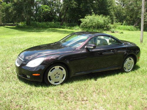 2003 lexus sc430 base convertible 2-door 4.3l hardtop convertible