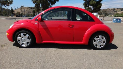 2001 volkswagen beetle gls 1.9 tdi 5spd 2 owners 48mpg turbo diesel