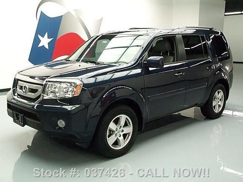 2011 honda pilot ex-l 8-pass heated leather sunroof 26k texas direct auto