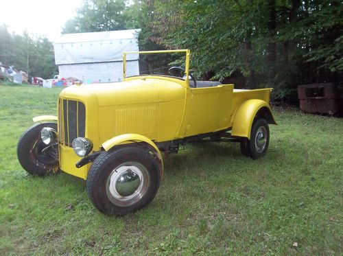 1929 model a roadster pickup rat  rod