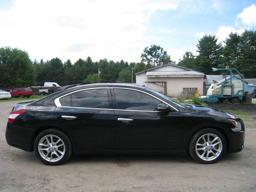 2011 nissan maxima cvt nav only 15,276 miles salvage repairable project flood