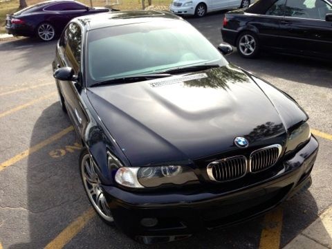 2001 bmw m3 6 speed manual black on black