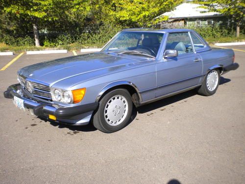 1988 Mercedes Benz 560SL Hardtop Convertible V8 Automatic, US $9,995.00, image 7