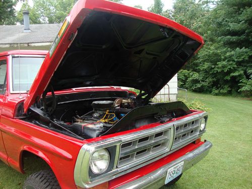 1970 FORD F100 4X4 LIFTED NEW TIRES 351 W C6 TRANSMISSION, image 2
