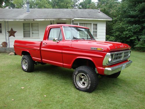 1970 FORD F100 4X4 LIFTED NEW TIRES 351 W C6 TRANSMISSION, image 9