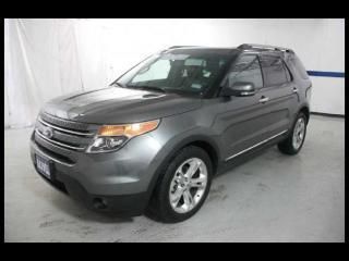 13 explorer limited, 3.5l v6, automatic, leather, sunroof, clean, 1 owner!