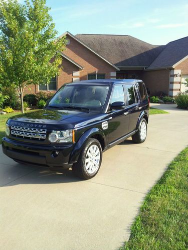 2012 land rover lr4 hse sport utility 4-door 5.0l