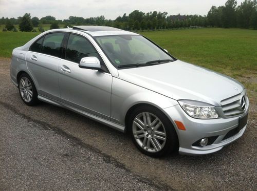 2009 mercedes c300 4matic sport awd system super clean no accidents new tires