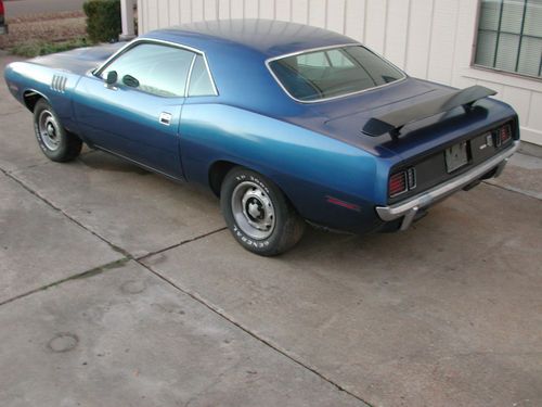 1971 barracuda gran coupe, project, 383 magnum, auto, ps, pw, pdb, a/c 3.23