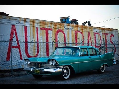 1959 plymouth savoy  no reserve