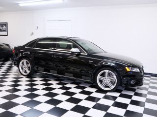 2011 audi s4 333hp prem plus navi b&amp;o sound phantom black 1 owner fac warr