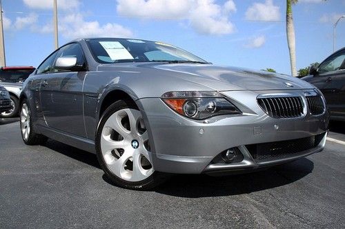 06 650i coupe, sport pkg, heads up, navi, 19 wheels, free shipping! we finance!