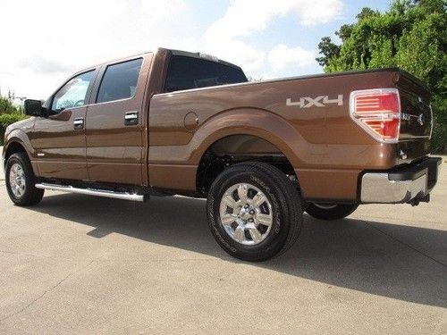 2012 ford f-150 brown eco-boost 4x4