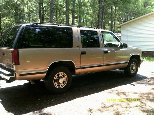 1999 diesel 6.5l chevrolet c1500 suburban lt sport utility 4-door