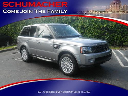 2012 landrover rangerover sport silver hse 1 owner nav 4x4 sunroof