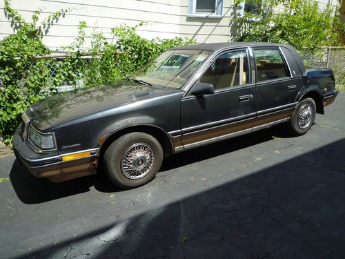 1989 buick skylark custom sedan 3.3l v6 54k miles very original *cold ac*  n/r