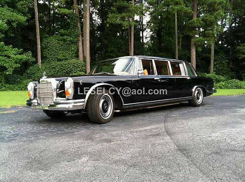 Mercedes 600 pullman long wheel base