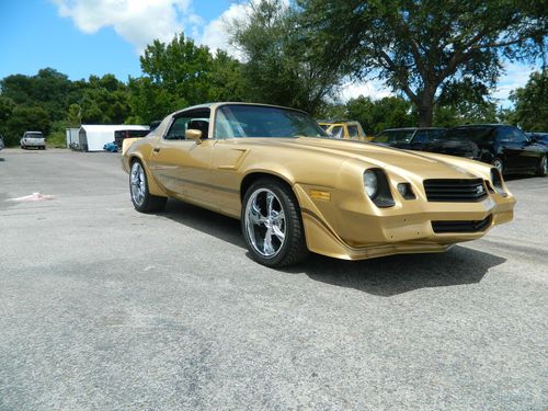 81 z28 t-top frame-on restoration