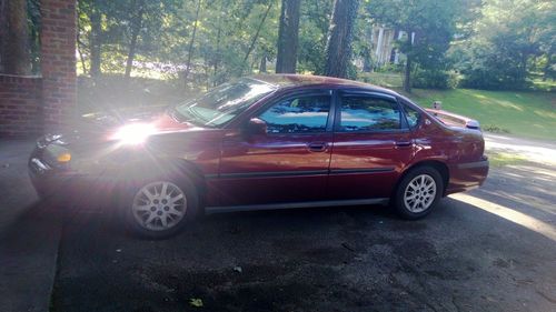 2001 chevrolet impala base sedan 4-door 3.4l