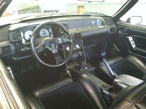 1986 Ford Mustang Saleen Tribute Convertible 5.0, image 4