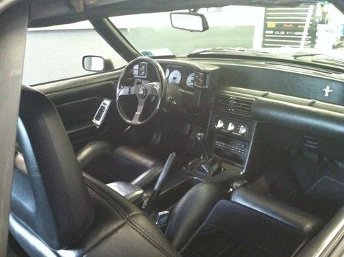 1986 Ford Mustang Saleen Tribute Convertible 5.0, image 5