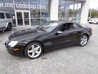 2004 mercedes benz sl500 roadster hardtop convertible v8 leather navigation