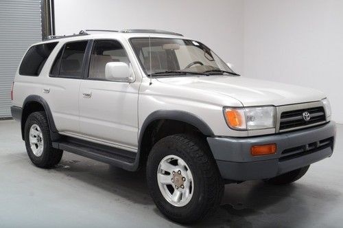 1996 toyota 4runner sr5 v6 3.4l automatic sunroof 1 owner clean carfax kchydodge