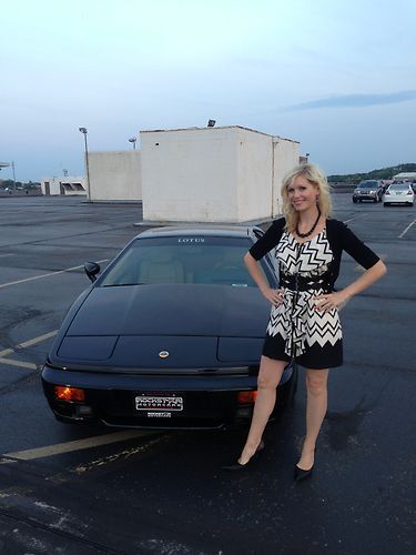 1993 lotus esprit se turbo  39k original miles!!  rare color combo