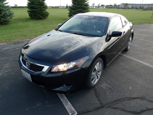 2009 honda accord coupe ex-l - 24k miles 4cyl auto leather loaded!!!!!