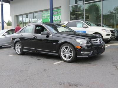 Factory certified! 2012 mercedes-benz c250 sportsedan powerglasssunroof/woodtrim