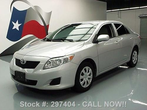 2010 toyota corolla le auto cd audio cruise ctrl 54k mi texas direct auto