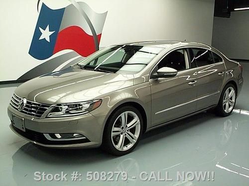 2013 volkswagen cc sport plus nav htd leather 18's 38k texas direct auto