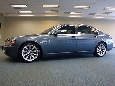 2007 bmw 750li sport pkg navigation 19's lux pkg park assist sunroof looks new!!